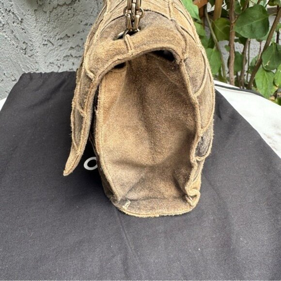 Chanel Suede Patchwork Reissue 225 Single Flap Shoulder Bag - Picture 8 of 16